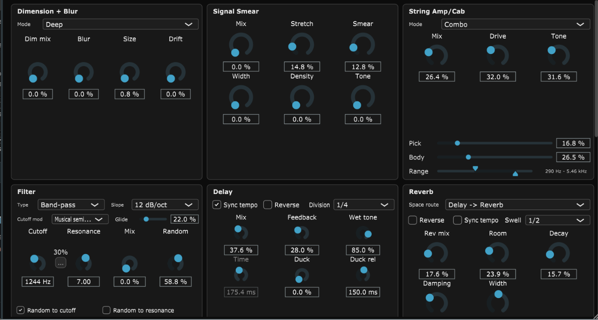 SynthMachine interface screenshot