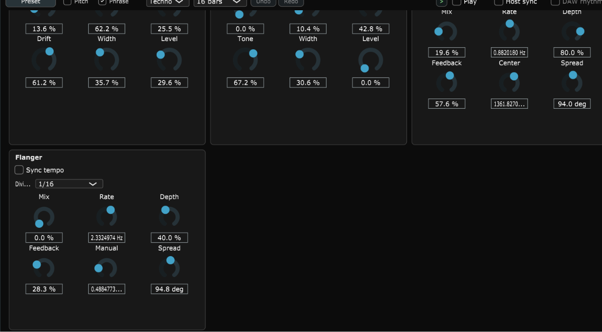 SynthMachine interface screenshot